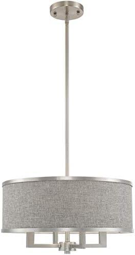 Livex Lighting Park Ridge 4 - Light Chandelier in  Brushed Nickel