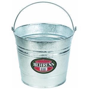 Behrens Metal Pail Galvanized 10 Qt