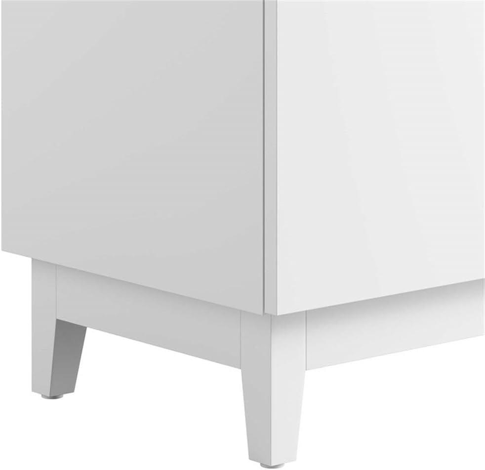 Modway Miles 24” Bathroom Vanity Cabinet (Sink Basin Not Included) in White