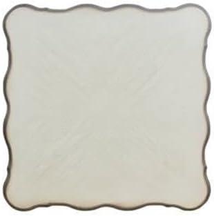 28" Dresden Coffee Table Vintage Bone White - Acme Furniture: Claw Feet, Carved Details