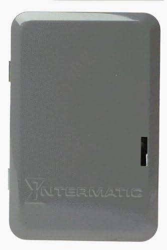 Intermatic T101 Indoor Time Switch Timer, 120 Volt, Gray