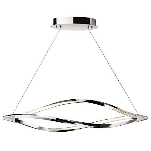 Elan Lighting - Meridian - 43.25 Inch 1 LED Chandelier-Chrome Finish