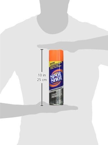 Spot Shot Professional Instant Carpet Stain Remover 18 oz Aerosol Spray, 12/Carton