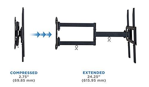 Mount-it Tilt/Swivel/Articulating/Extending Arm Wall Mount 32"-55" Screens