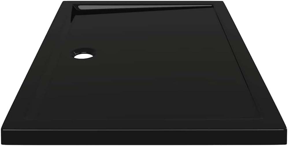 vidaXL Shower Base Tray, Non-slip Bathroom Shower Pan, Reinforced ABS