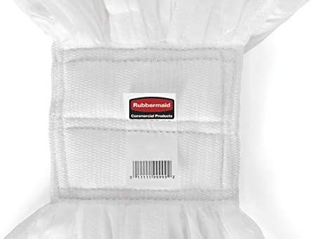 White Polyester Rayon Blend Disposable String Mop