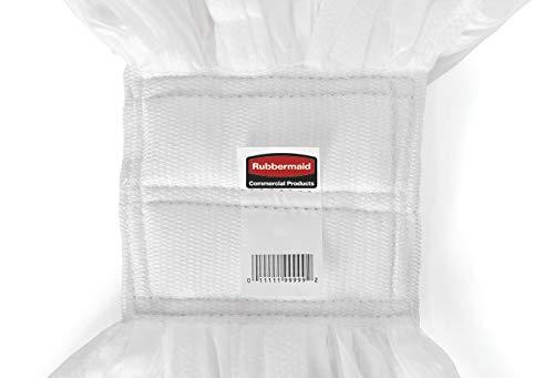 White Polyester Rayon Blend Disposable String Mop