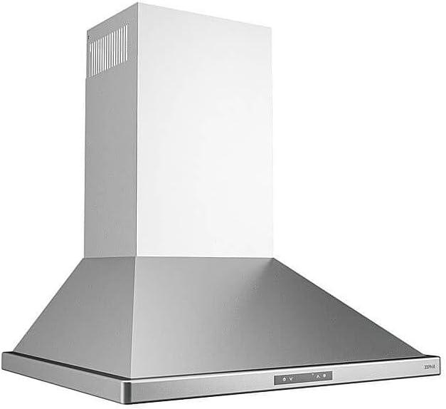 Zephyr Venezia 30" 700 CFM Wall Mount Range Hood with LED Light in Stainless Steel