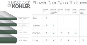 Revel 48'' x 70'' Pivot Shower Door with CleanCoat® Technology