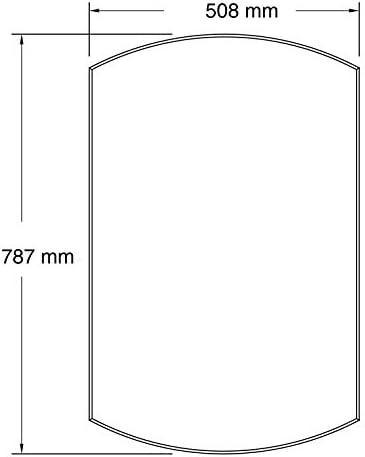 Kohler Archer 20" x 31" Single Door Frameless Mirrored Medicine Cabinet