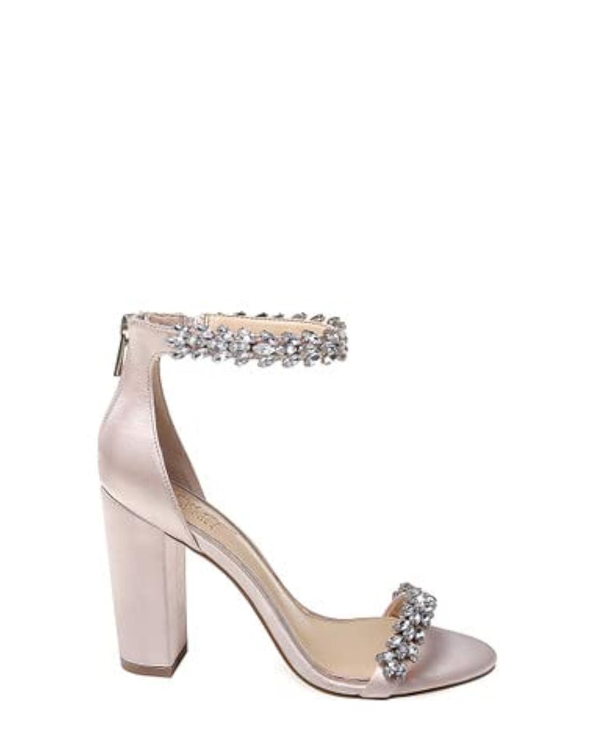 Jewel Badgley Mischka Mayra Ankle Strap Evening Shoe