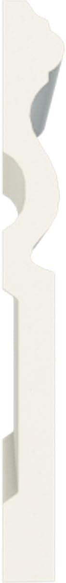 Ekena Millwork 5 7/8"H x 5/8"P x 94 1/2"L Bradford Baseboard Moulding