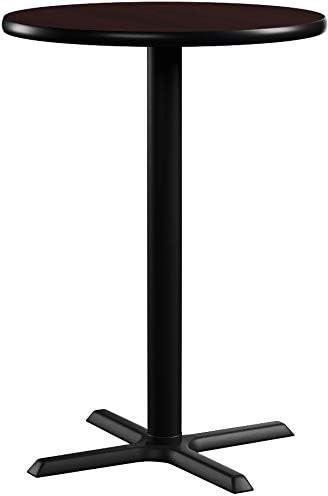 Cain Square X-Base Cafe Table