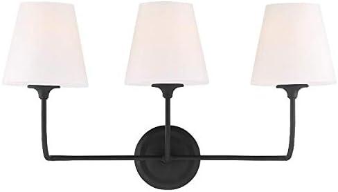 Crystorama Lighting - Bathroom Vanity - Sylvan 3 Light Bath Vanity in Classic