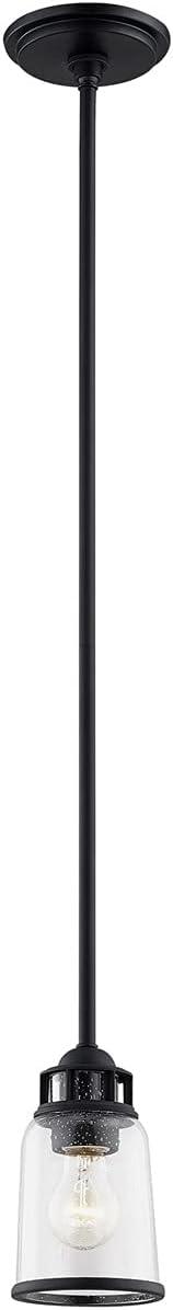 Livex Lighting Lawrenceville 1 - Light Pendant in  Black