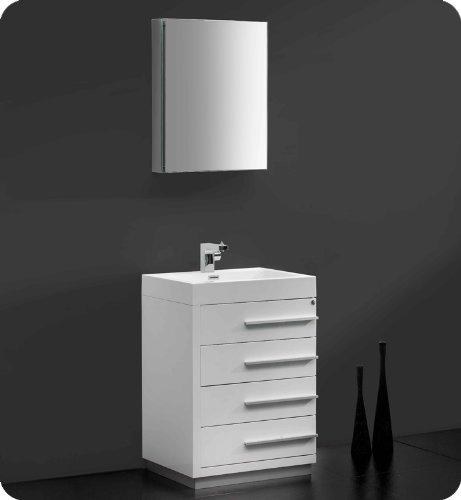 Fresca Livello 24" Single Bathroom Vanity Base Only