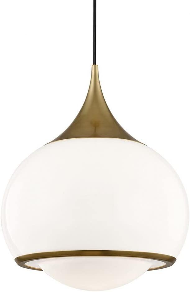 Kegan Single Light Glass Dimmable Pendant