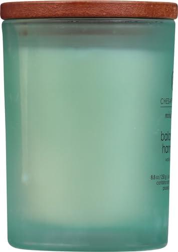 8.8oz Lidded Glass Jar Candle Water Lily Pear - Chesapeake Bay Candle: Soy Wax Blend with Essential Oils, 44hr Burn Time