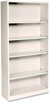 71" H x 34.5" W Steel Standard Bookcase