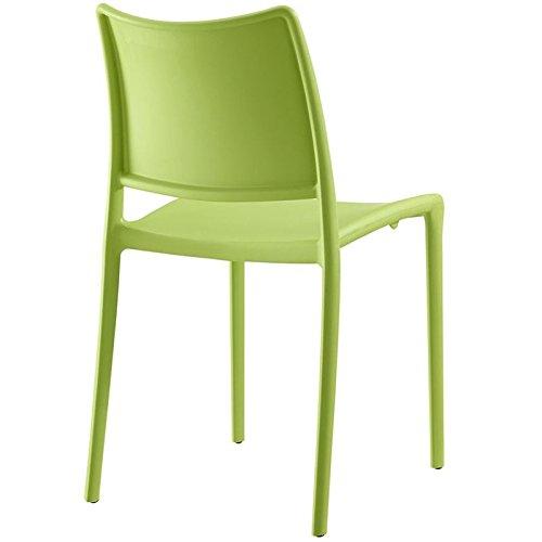 Modway Hipster Dining Side Chair in Green