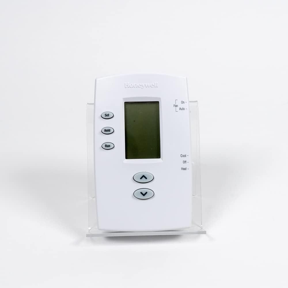 White Digital Programmable Heat-Cool Thermostat