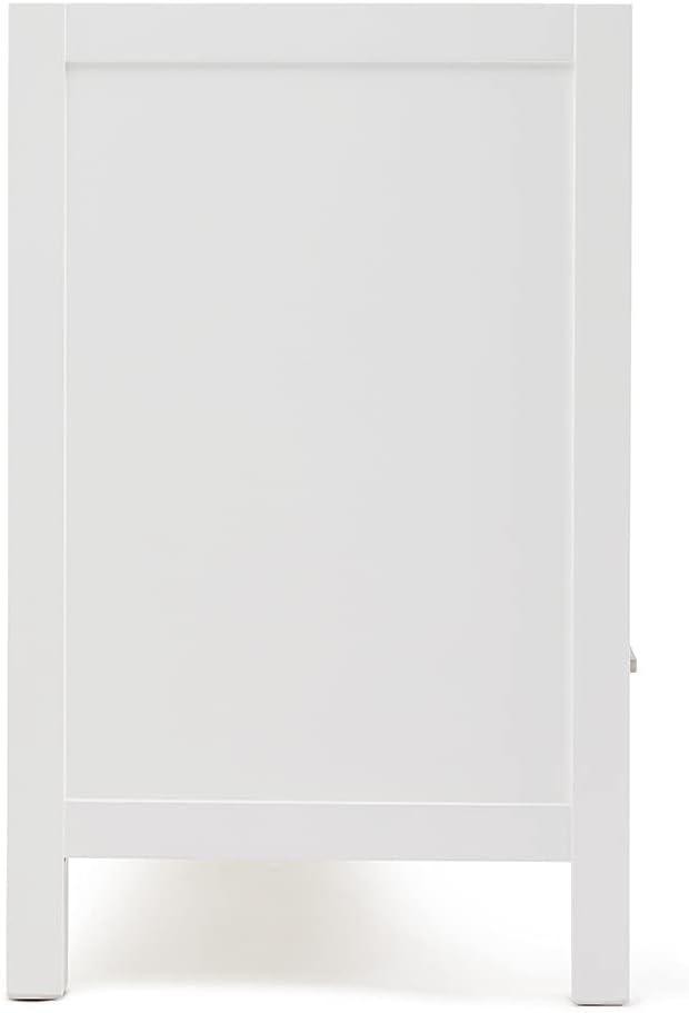 Ariel A073d-Bc Cambridge 72" Double Free Standing Vanity Cabinet Only - White