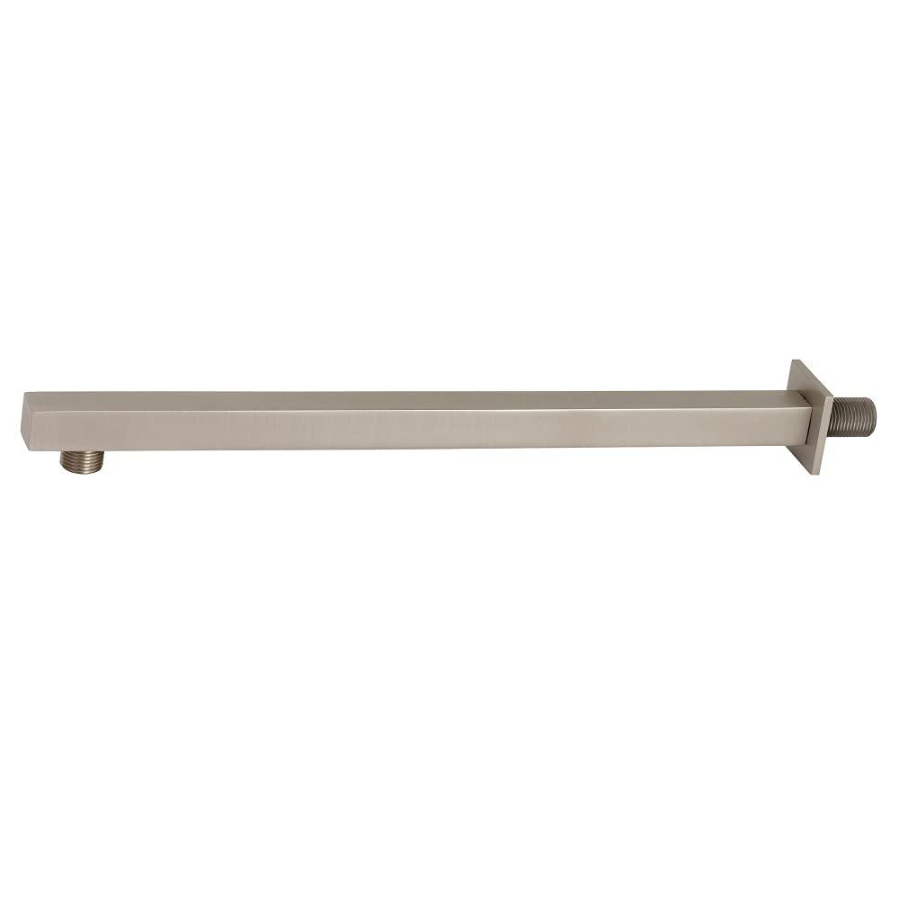 Kingston Brass Kingston Brass Shower Scape 15-3/4-Inch Rain Drop Square Shower Arm with Square Flange K4165
