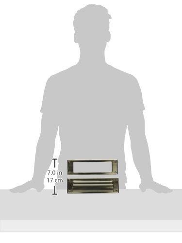 Baldwin 10 in x 3 in Brass Mail Slot