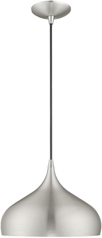 Livex Lighting Amador 1 - Light Pendant in  Shiny White