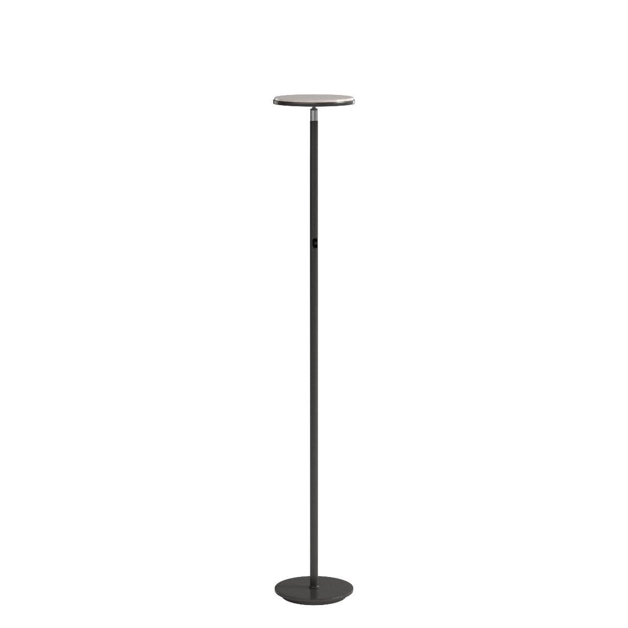 Brightech Sky Flux Industrial 63" Dimmable LED Floor Lamp with Adjustable Head