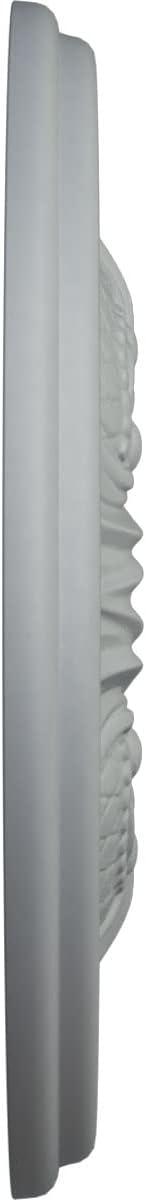 Primed Gray Urethane Wakefield Ceiling Medallion 11.75"