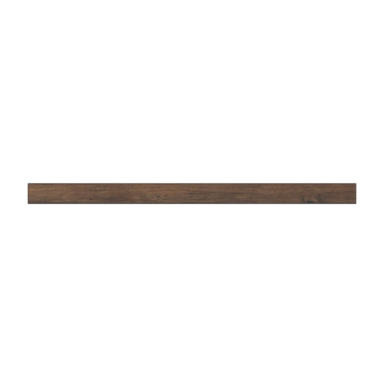 VASAGLE Floating Shelf Set of 2, for Photos, Decorations, in Living Room, Kitchen, Hallway, Entryway, Bathroom, Rustic Brown ULWS026X02