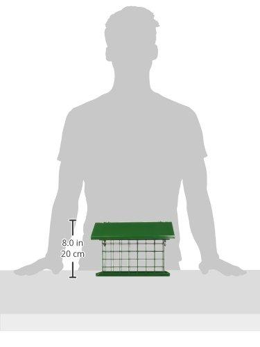 C & S Products EZ Fill Deluxe Suet Feeder, Green