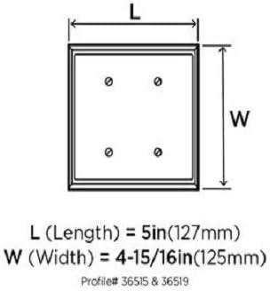 Amerock Mulholland Decorative Light Switch Plate