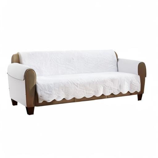 Sure Fit Heirloom Quilt Furniture Cover Cotton Box Cushion Sofa Slipcover