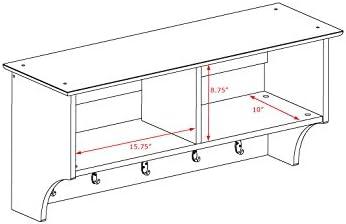 Douglas 60" Hanging Entryway Shelf - Prepac