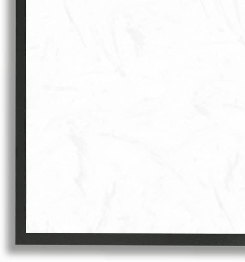 Stupell Agate In Blue Natural Geodes Abstract Painting Black Framed Art Print Wall Art