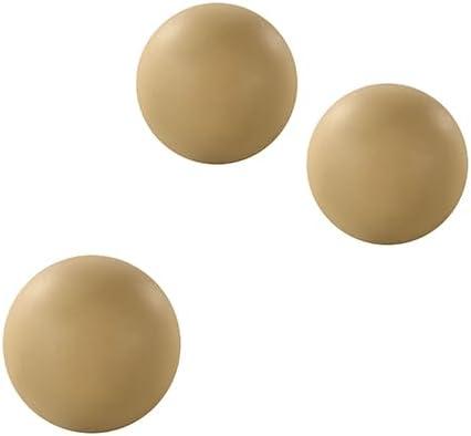 MD Sports Md Sports Roll & Score 3-pack Replacement Ball Set, Arcade Ball Toss Games Brown (Set of 3)