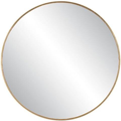 Junius Metal Round Wall Mirror