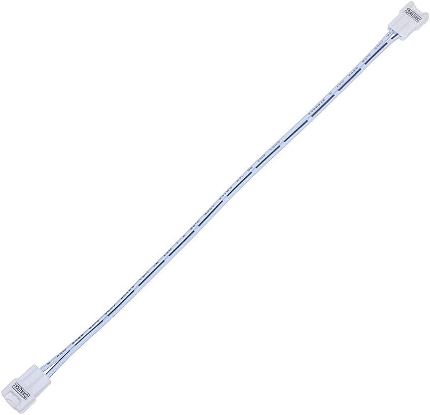 SureLock 2 Pin LED Strip Light Wire Lead Connector, 5 Pack