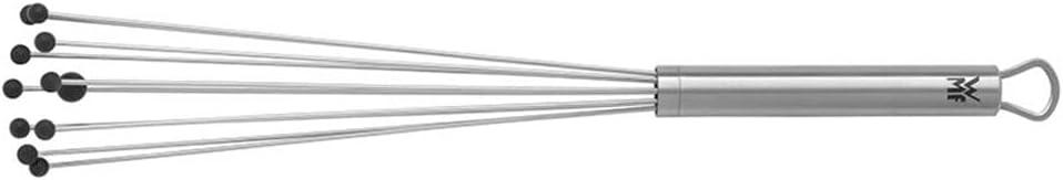 WMF Profi Plus Mixing Flash Reducing Ring 32 cm, Whisk Silicone Balls, Cromargan Stainless Steel, Partially Matted, Heat Resistant Silicone, Whisk, Whisk