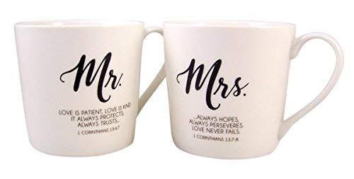 Mr. & Mrs. Mug Set, 2 Mugs