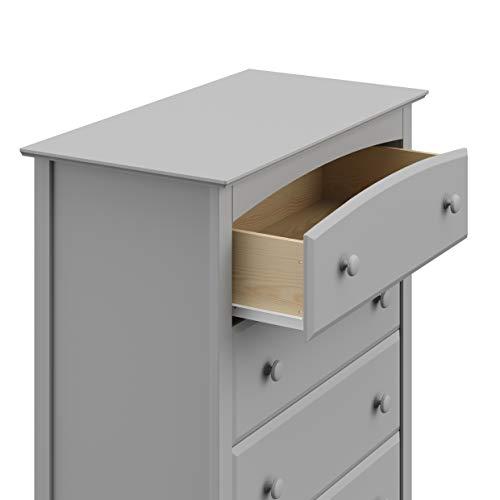 Pebble Gray Kenton 5-Drawer Nursery Chest