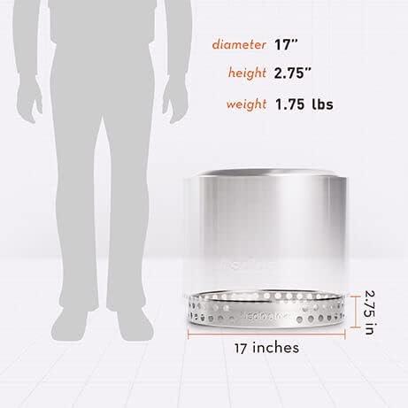 Ranger Stand Stainless Steel Fire Pit Accessory Ranger Fireplace Tools for Firepits and Fire Pits Outdoor Prefect for Your Outdoor Fireplace