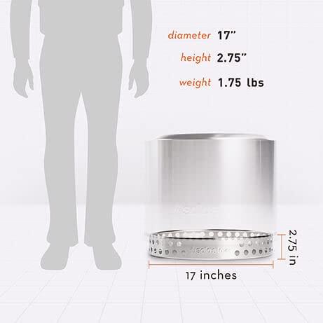 Ranger Stand Stainless Steel Fire Pit Accessory Ranger Fireplace Tools for Firepits and Fire Pits Outdoor Prefect for Your Outdoor Fireplace