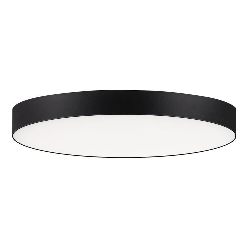 Maxim 57662WTBK 7 Wide Integrated Led Flush Mount Ceiling Fixture, Black
