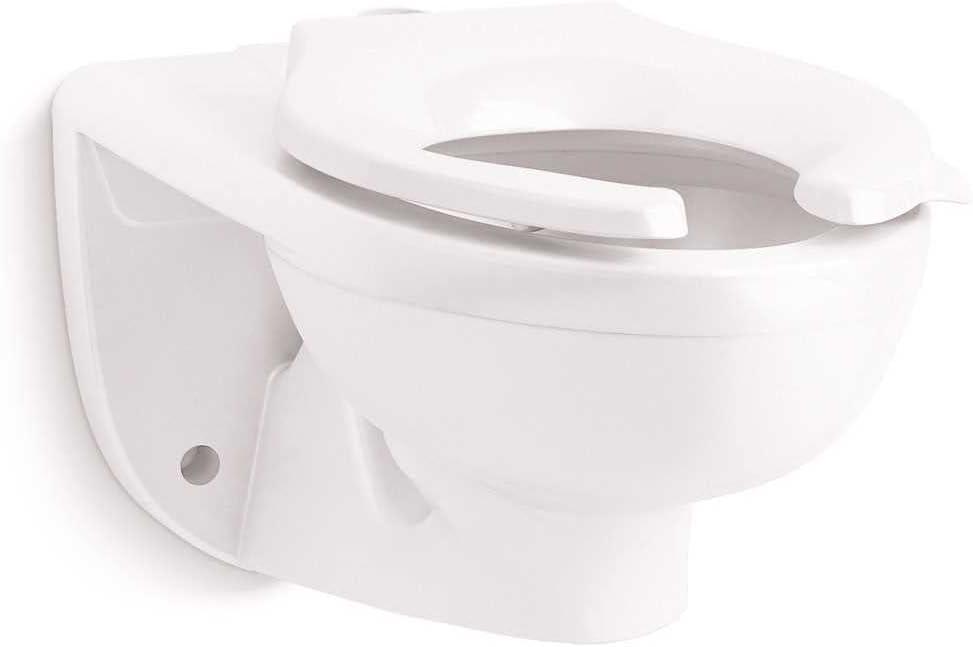 Kingston Ultra Wall-Mounted Top Spud Flushometer Bowl