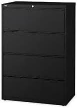 Fortress 42'' Wide 4 -Drawer Steel File Cabinet