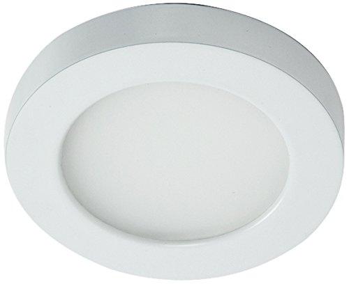 HR90 LED Edge Recessed Button Light Trim, 2700K Color Temperature