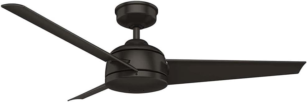 52" Trimaran 3 - Blade Outdoor Standard Ceiling Fan with Wall Control